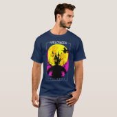 ハロウィーン満月ホラーハロウィーンの衣装ギフト Tシャツ (正面フル)