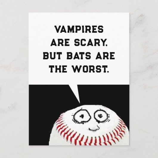 ハロウィーン漫画 ポストカード (正面)