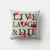 ハロウィーン版ライブ笑い愛 クッション (正面)