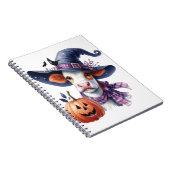 ハロウィーン牛と秋 ノートブック (右側)