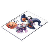 ハロウィーン牛と秋 ノートブック (左側)
