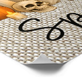 ハロウィーン犬のポスター ポスター (角)