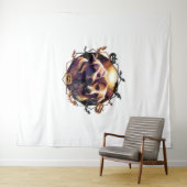 ハロウィーン犬 タペストリー (インサイチュ(横))