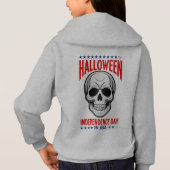 ハロウィーン独立記念日とスカル (裏面)