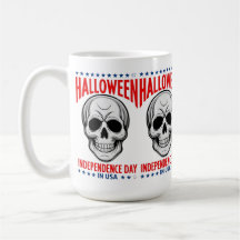 ハロウィーン独立記念日とスカル
