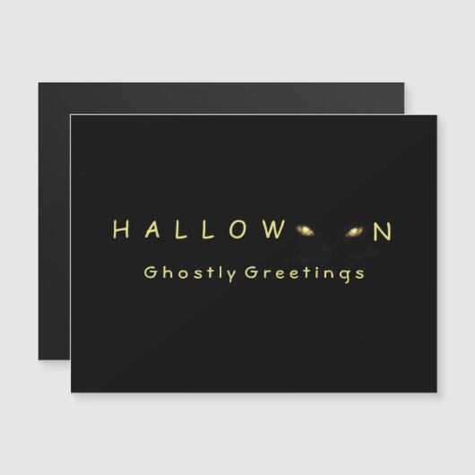 ハロウィーン猫の目 (正面/裏面)