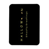 ハロウィーン猫の目 マグネット (縦)