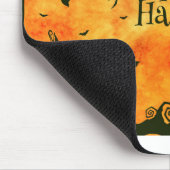 ハロウィーン猫の雰囲気を超えて怖い マウスパッド (コーナー)