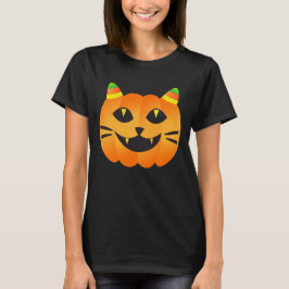 ハロウィーン猫オランタン Tシャツ