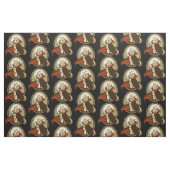 ハロウィーン猫カウントカチュラ ファブリック (ファットクウォーター)