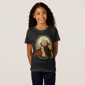 ハロウィーン猫カウントカチュラ Tシャツ (正面フル)