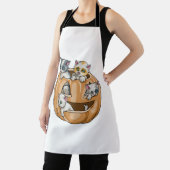 ハロウィーン猫カボチャ エプロン (インサイチュ)