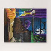 ハロウィーン猫ココア ジグソーパズル (横)