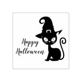 ハロウィーン猫スタンプ ラバースタンプ (インプリント)