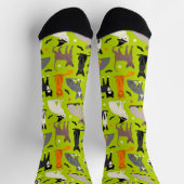 ハロウィーン猫ソックス ソックス (上部)