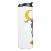 ハロウィーン猫ハロウィーンの衣装 タンブラー (回転左)