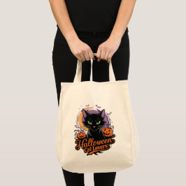 ハロウィーン猫好き トートバッグ