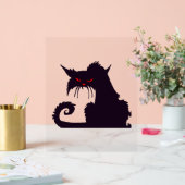 ハロウィーン猫 アクリルサイン (ウェディング)