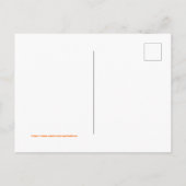 ハロウィーン猫 インビテーションポストカード (裏面)