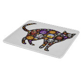 ハロウィーン猫 カッティングボード (角)