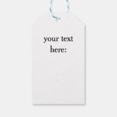 ハロウィーン猫 ギフトタグ (裏面)