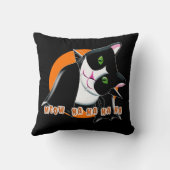 ハロウィーン猫 クッション (裏面)