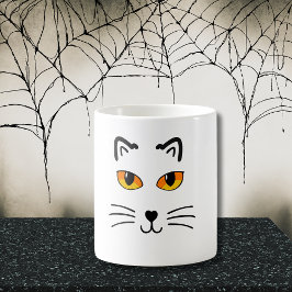 ハロウィーン猫 コーヒーマグカップ