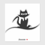 ハロウィーン猫 シール (シート)