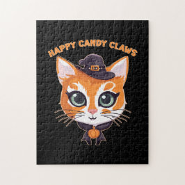 ハロウィーン猫 ジグソーパズル