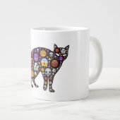 ハロウィーン猫 ジャンボコーヒーマグカップ (正面右)