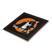 ハロウィーン猫 タイル (側面)