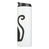 ハロウィーン猫 タンブラー (回転右)