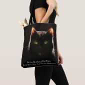 ハロウィーン猫 トートバッグ (クローズアップ)