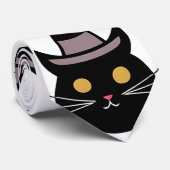 ハロウィーン猫 ネクタイ (ロール)