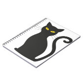 ハロウィーン猫 ノートブック (左側)