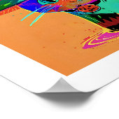 ハロウィーン猫 ポスター (角)