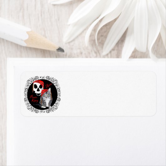 ハロウィーン猫 ラベル (インサイチュ)