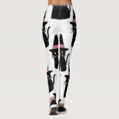 ハロウィーン猫 レギンス (裏面)