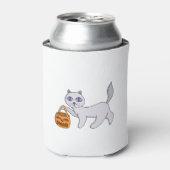 ハロウィーン猫 缶クーラー (缶正面)
