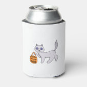 ハロウィーン猫 缶クーラー (缶裏面)