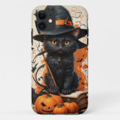 ハロウィーン猫 Case-Mate iPhoneケース (裏面)