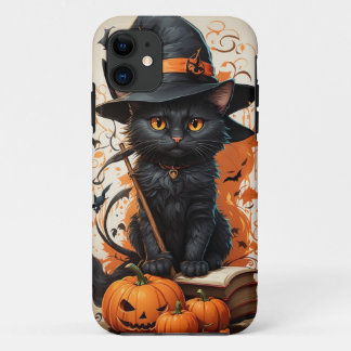 ハロウィーン猫 iPhone 11 ケース
