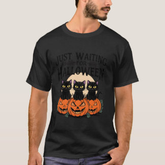 ハロウィーン猫Tシャツ待ち Tシャツ