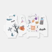ハロウィーン生き物の誕生日パーティーをトリックまたはトリートメント フェイバーボックス (折り畳みなし)