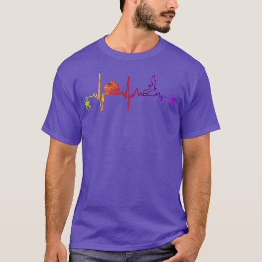ハロウィーン生命線の少女 Tシャツ (正面)