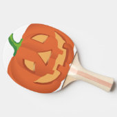ハロウィーン用かぼちゃ1 卓球ラケット (横)