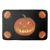 ハロウィーン用のカボチャ… バスマット (正面)