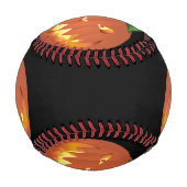 ハロウィーン用のカボチャ… 野球ボール (正面)