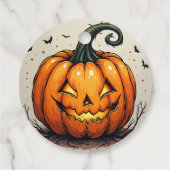 ハロウィーン用のタグ フェイバータグ (裏面)