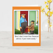 ハロウィーン用のハロウィンユーモア用挨拶カード カード (黄色い花)